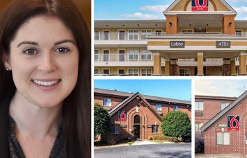 Access Point Financial's Michelle O'Brien, and Studio 6 Suites properties in Huntsville, Ala., Charlotte, and Greensville, S.C.