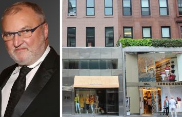 Longchamp's Olivier Cassegrain and 713 Madison Avenue.