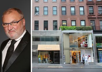 Longchamp's Olivier Cassegrain and 713 Madison Avenue.