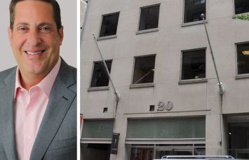 Skyline Developers President Orin Wilf and 20 West 55th Street.