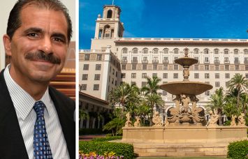 Breakers Palm Beach CEO Paul Leone and Breakers Palm Beach, Florida.