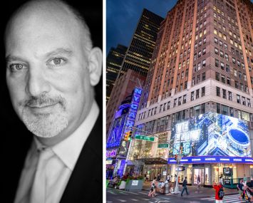 Lee & Associates's Peter Braus and 1441 Broadway.