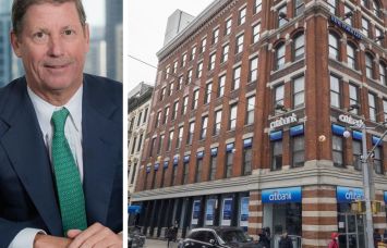 George Comfort & Sons President and CEO Peter Duncan and 168 Canal Street.