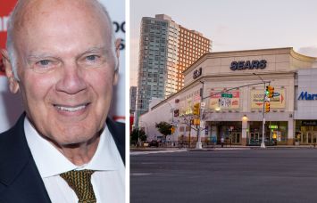 Steven Roth and Rego Center I at 96-05 Queens Boulevard, Queens.