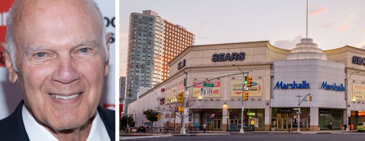 Steven Roth and Rego Center I at 96-05 Queens Boulevard, Queens.