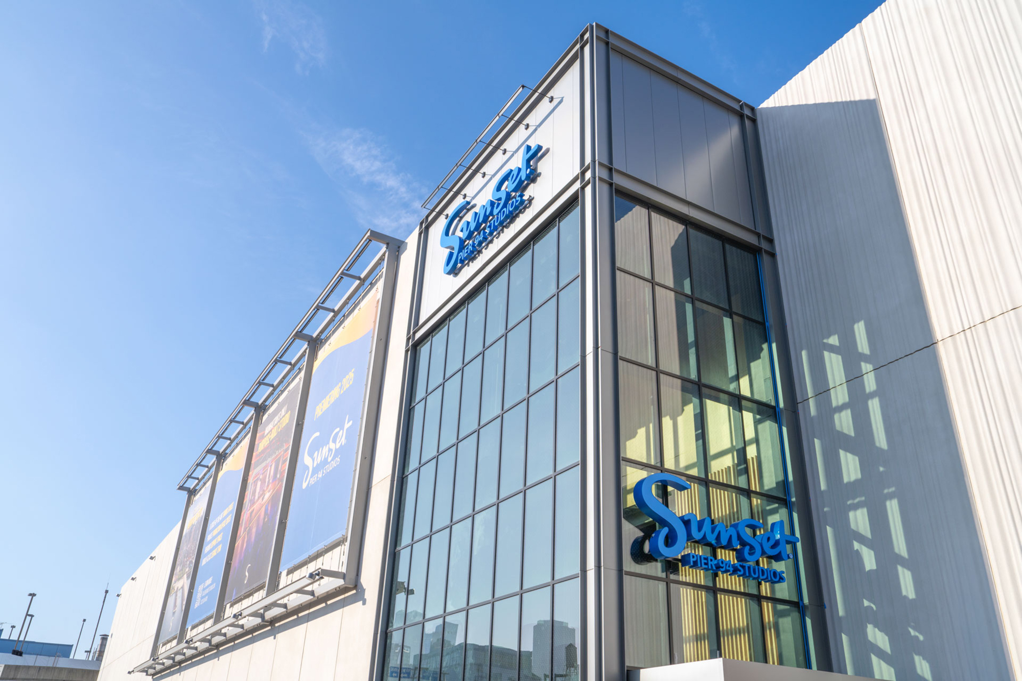 Sunset Pier 94 Studios is the first purpose-built film and television studio in Manhattan.