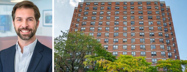 Brandon Kearse of RFR and The Caroline Apartments.