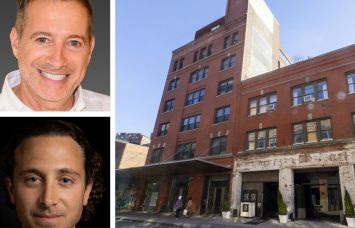 Premier Equities's Uzi Ben Abraham (top), Infinity Real Estate's Steven Kassin, and 22 Little West 12th Street.