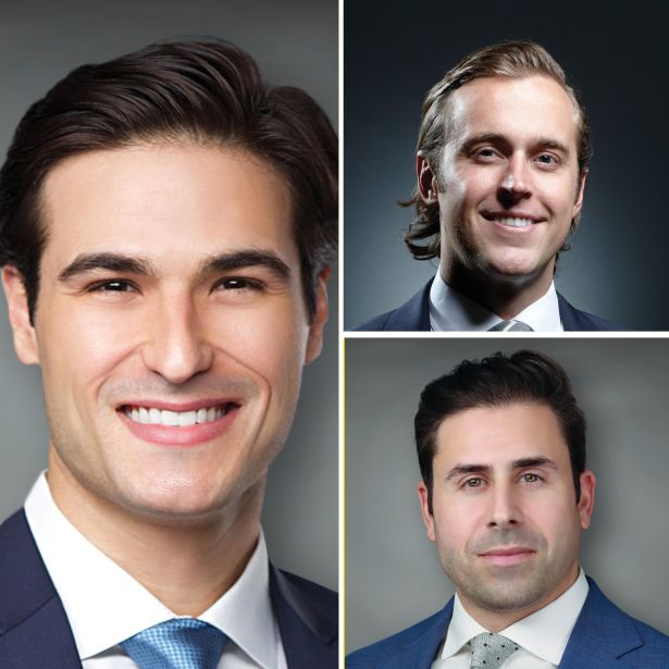 Michael Stepniewski, Dustin Stolly and Keith Kurland