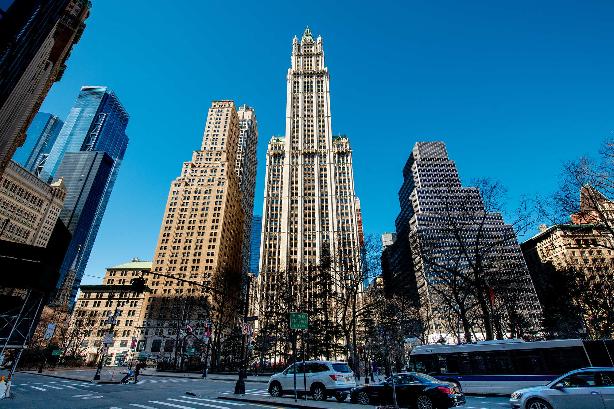 The Woolworth Building.