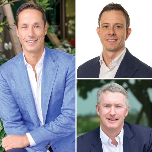 Jeff DiModica, Lorcain Egan and Dennis Schuh