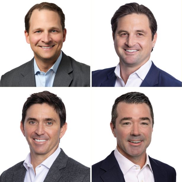 Rob Turner, Matt DeAtley, Sam Supple and Matthew Haden