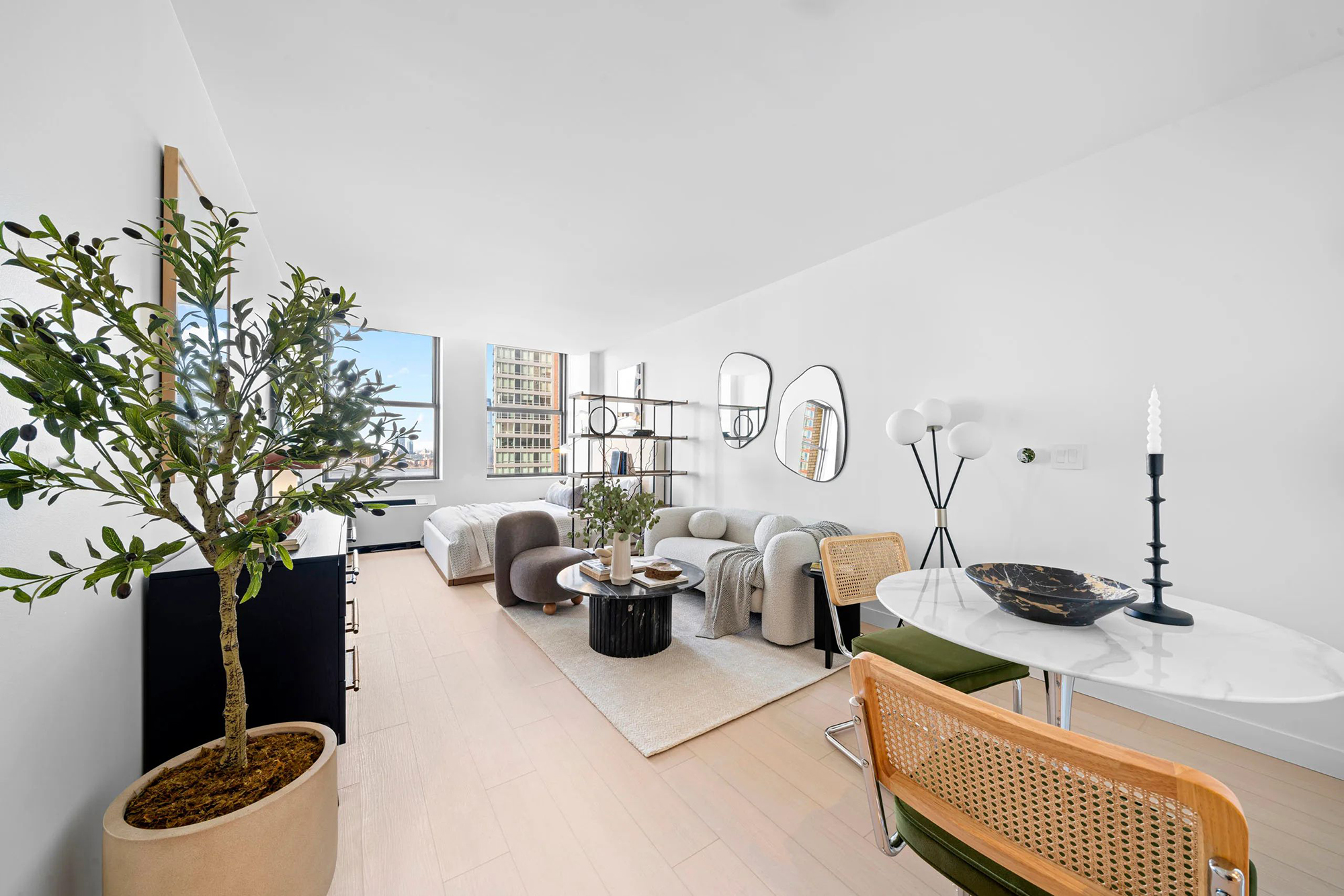 A residence at 17 Battery Place.