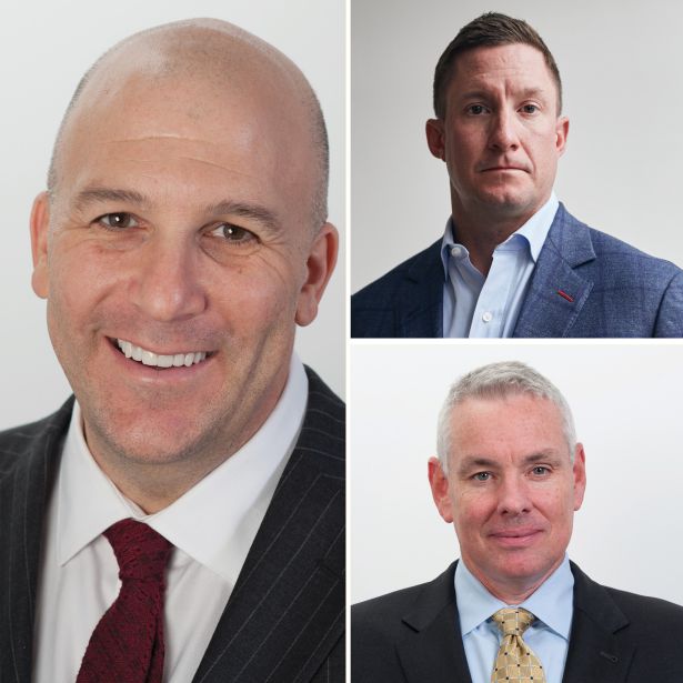 Robert Verrone, Christopher Herron and John Wood