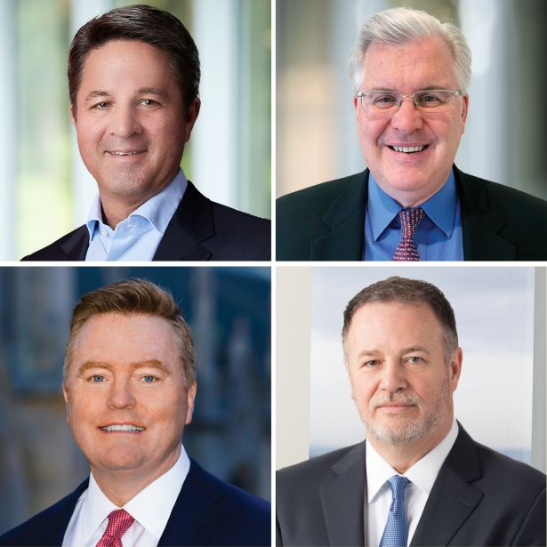 Brannon Hamblen, Michael Moran, Greg Newman and Richard Smith