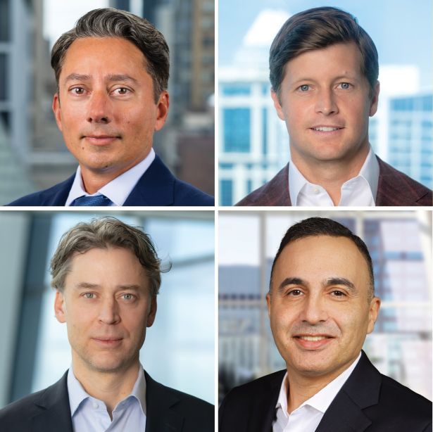 Nasir Alamgir, Philip Adkins, Daron Tubian and Justin Preftakes