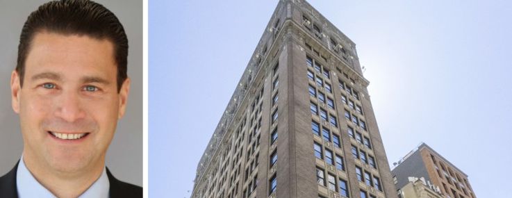 Olmstead Properties's Steven Marvin and 381 Park Avenue South.