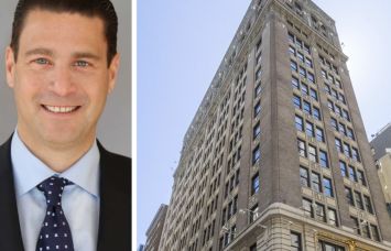 Olmstead Properties's Steven Marvin and 381 Park Avenue South.