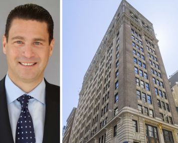 Olmstead Properties's Steven Marvin and 381 Park Avenue South.
