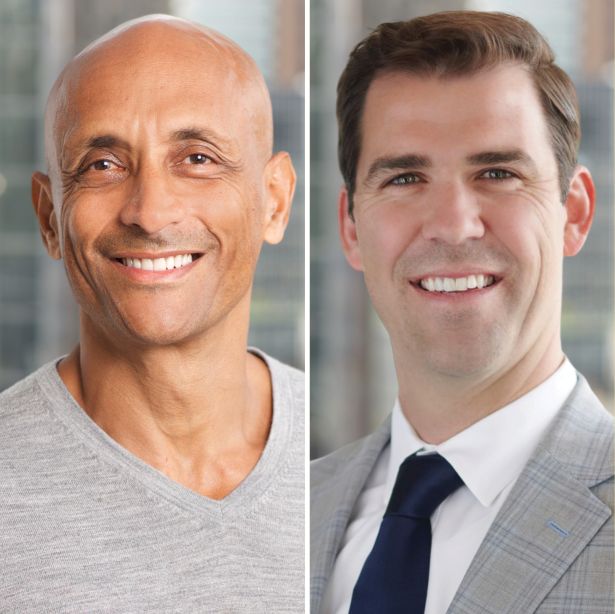 Mathew Wambua and Mike Dury