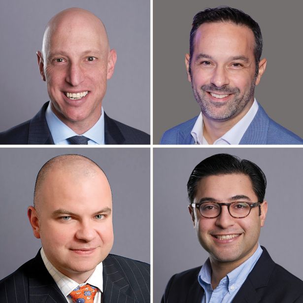 Patrick Hanlon, Jason Krane, Evan Linkner and Russell Schildkraut