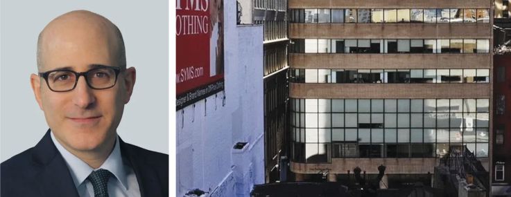 Brad Gerla (top) and Jonathan Cope of CBRE and 55 Broadway.