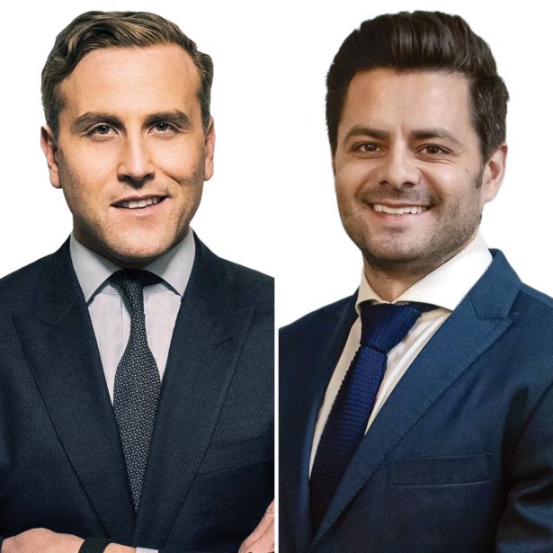 Jordan Roeschlaub and Nick Scribani