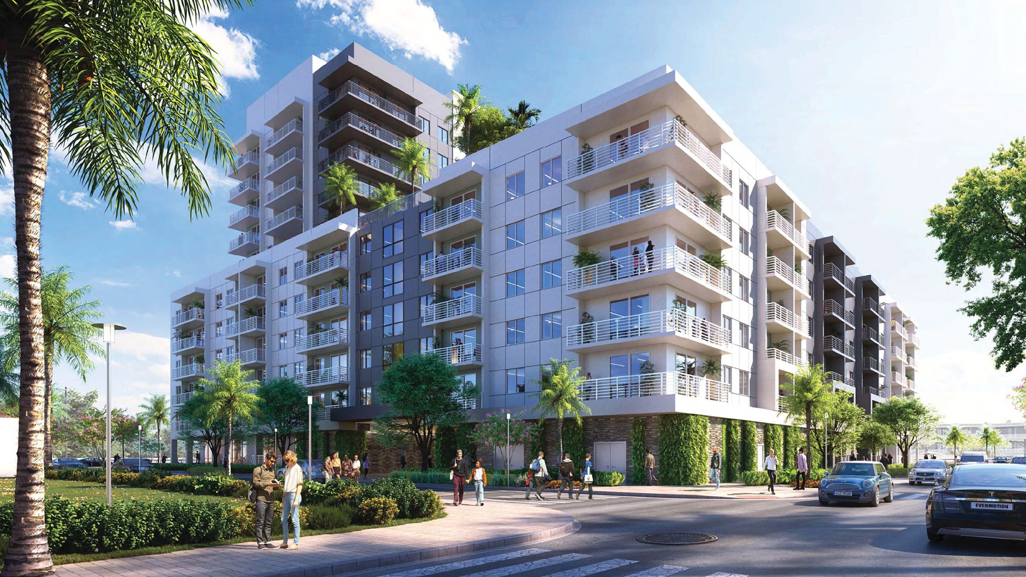 A rendering of 745 North Andrews Avenue.