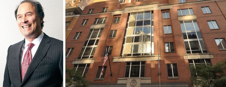 Extell's Gary Barnett and 77 West 66th Street.