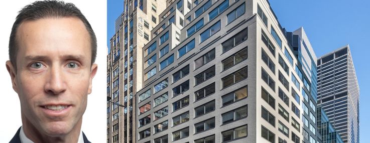 RFR's AJ Camhi and 477 Madison Avenue.