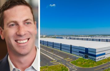 Greek Real Estate Partners's Alex Motiuk and 200 Linden Logistics Way in Linden, N.J.