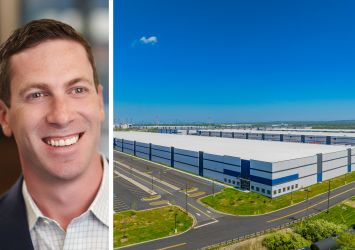 Greek Real Estate Partners's Alex Motiuk and 200 Linden Logistics Way in Linden, N.J.
