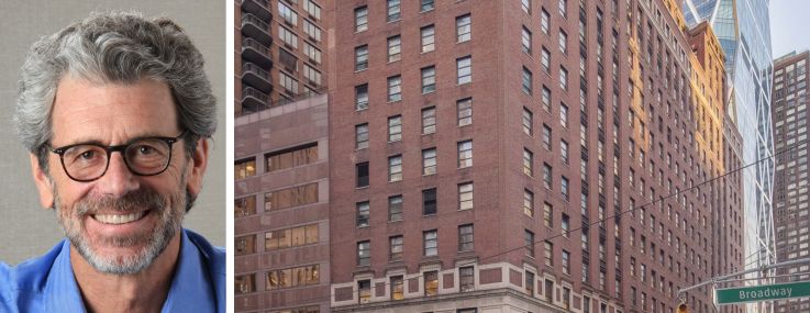 Empire State Realty Trust's Anthony Malkin and 250 West 57th Street.