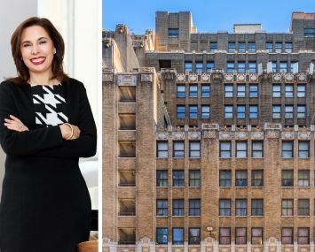 GFP Real Estate's Barbara Yagoda and 307 West 36th Street.
