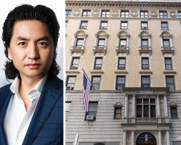 Bentley Zhao of New Empire Corp. and 4 West 43rd Street.