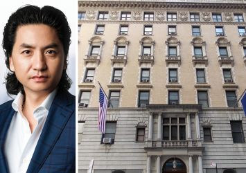 Bentley Zhao of New Empire Corp. and 4 West 43rd Street.