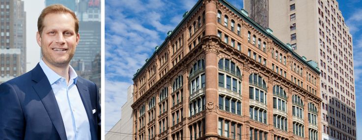 The Feil Organization's Brian Feil and 841 Broadway.