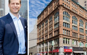The Feil Organization's Brian Feil and 841 Broadway.