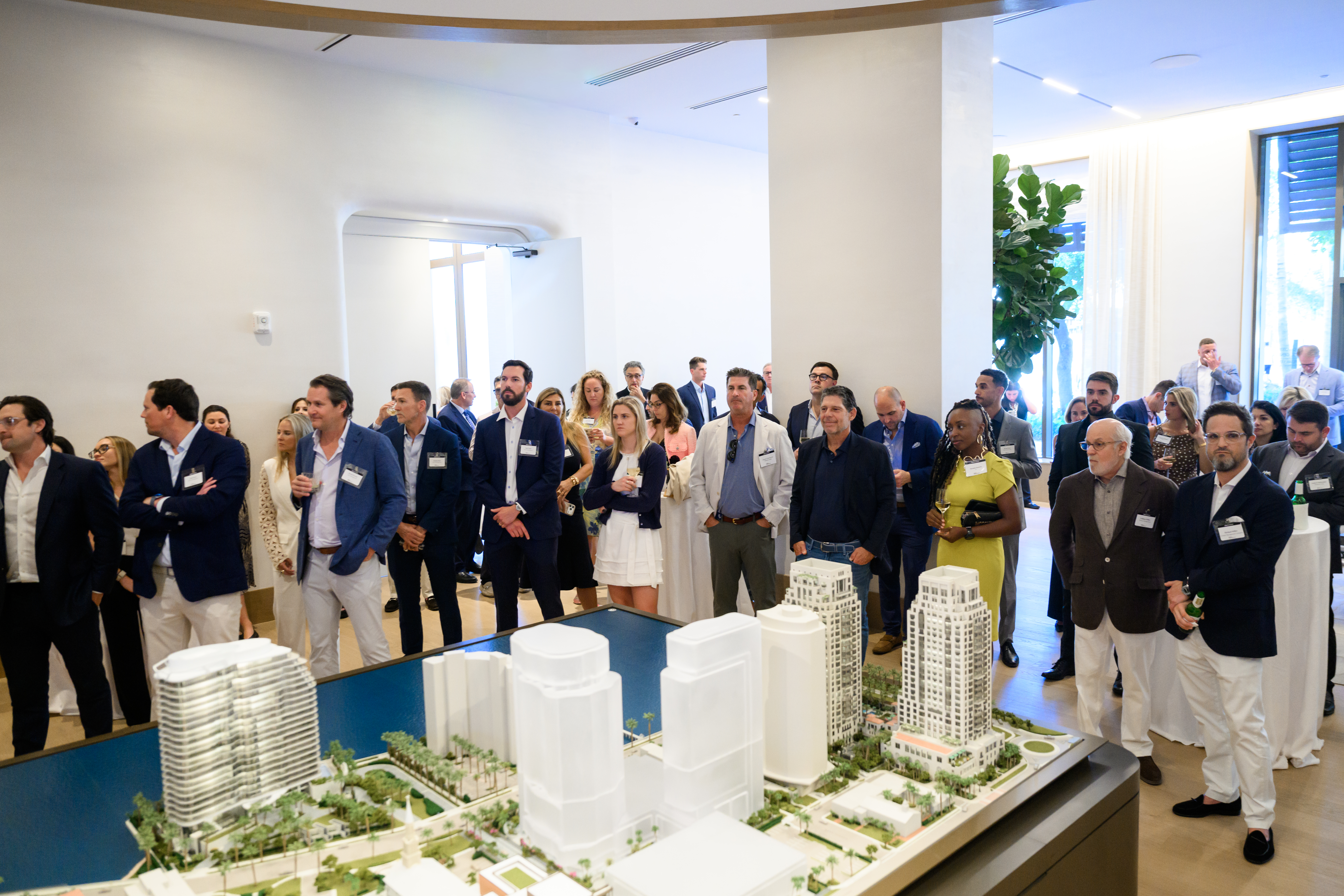 The forum was held at the Related Ross Experience Center in West Palm Beach.