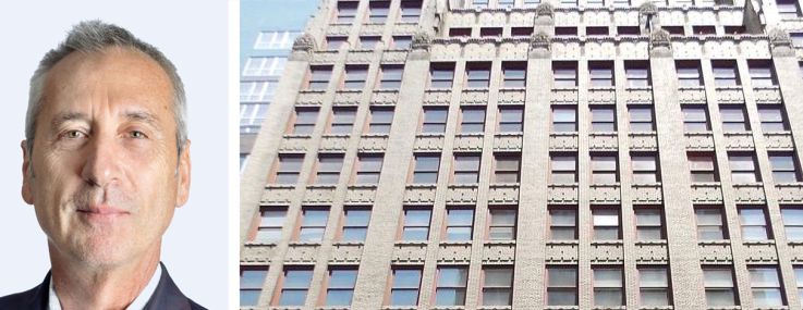 VanBarton Group's Gary Tischler (top) and Richard Coles, and 31 Penn Plaza.