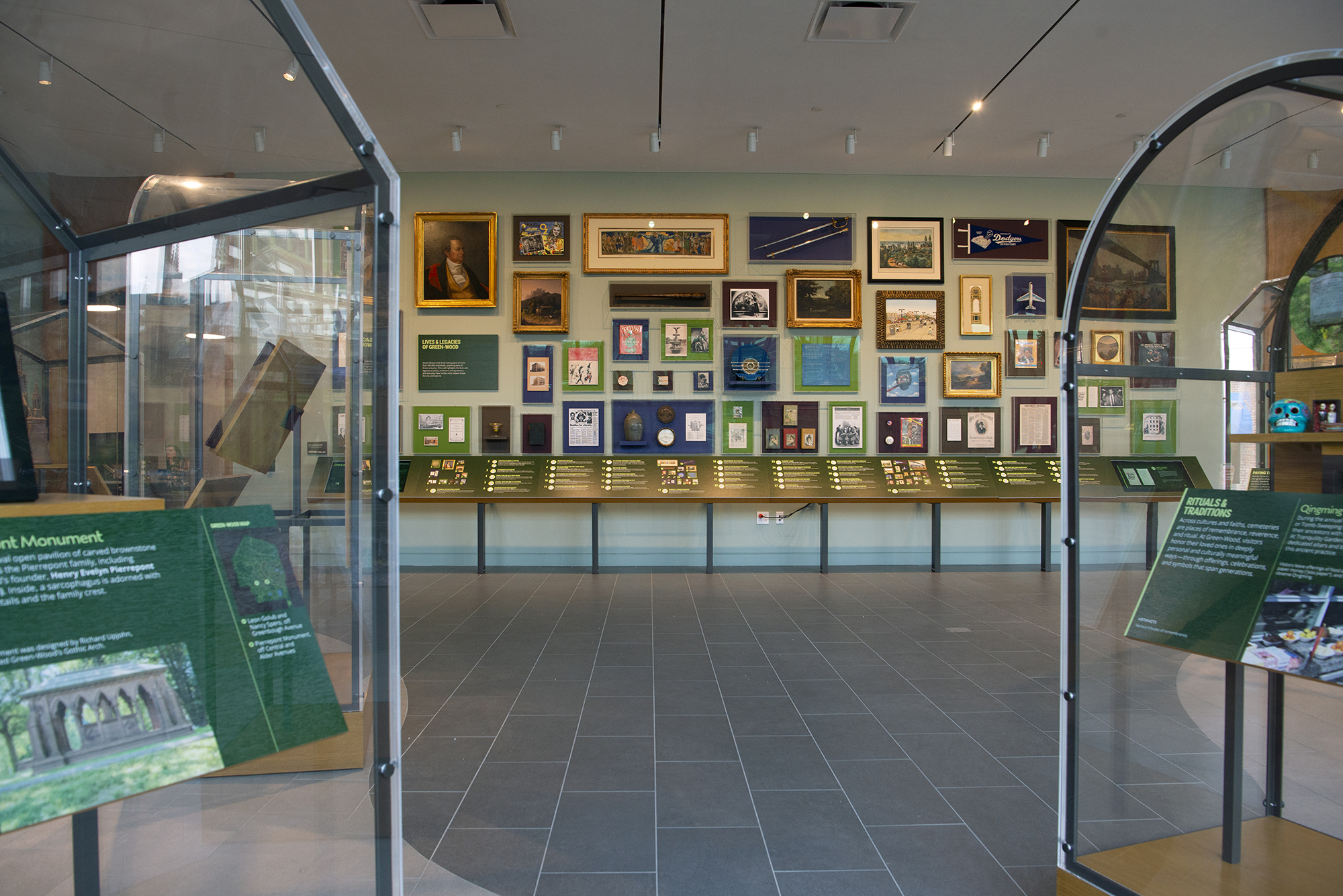 The new building was designed by Architecture Research Office (ARO), while C&G Partners did the exhibition design.