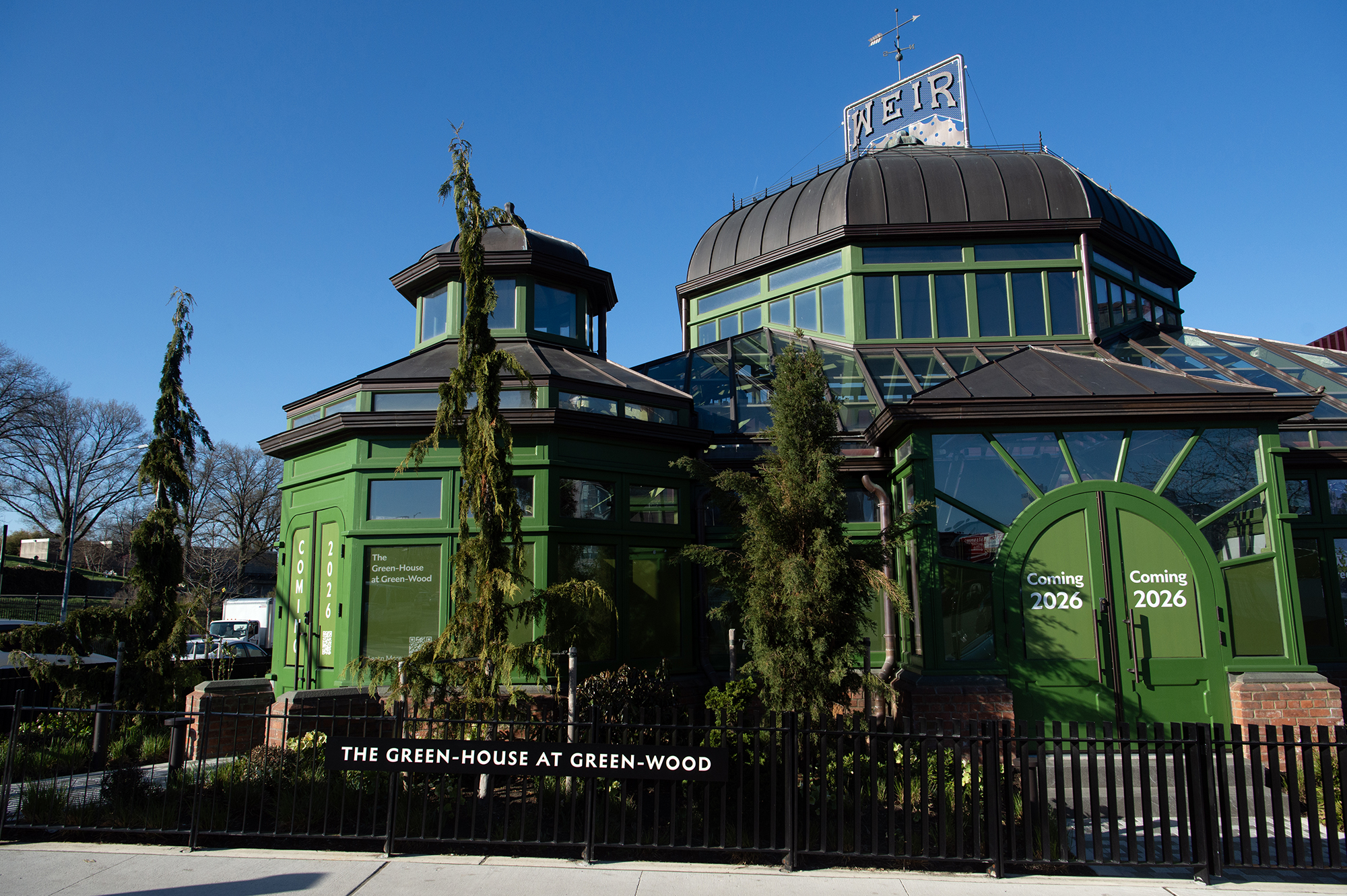 Scheduled to open April 18, the new Green-House at Green-Wood is an education and welcome center.