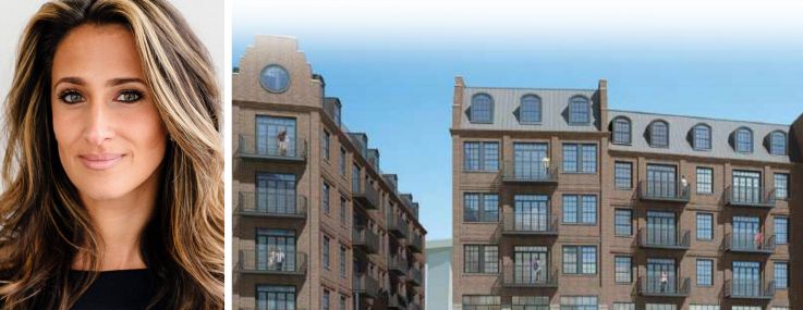 JLL's Jillian Mariutti and the Heritgage Point project in Buffalo, NY.