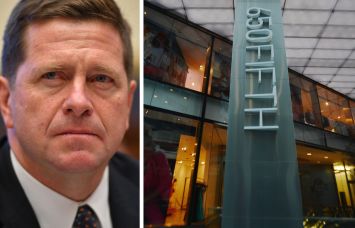 U.S. Attorney for the Southern District of New York Jay Clayton and 650 Fifth Avenue.