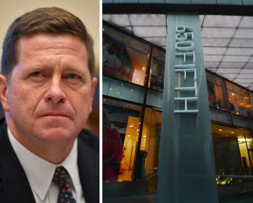 U.S. Attorney for the Southern District of New York Jay Clayton and 650 Fifth Avenue.