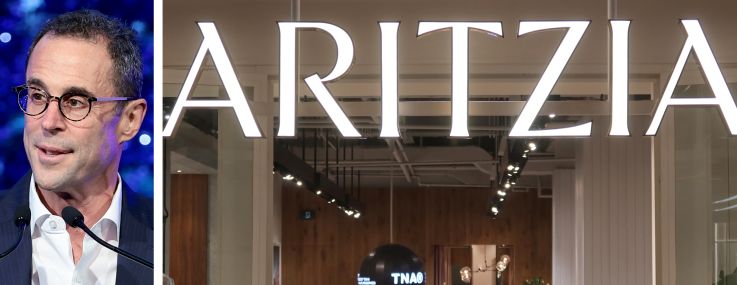 Related Companies CEO and an Aritzia store.