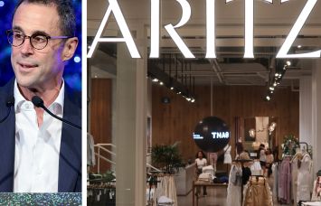 Related Companies CEO and an Aritzia store.