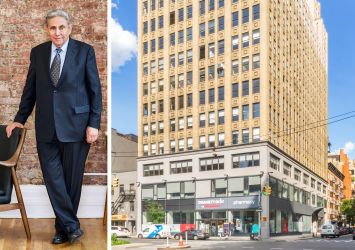 GFP Real Estate's Jeffrey Gural and 322 Eighth Avenue.