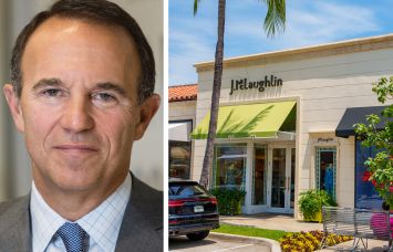 Acadia Realty Trust's Kenneth Bernstein and 225 Worth Avenue, Palm Beach, Fla.