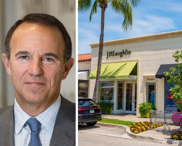Acadia Realty Trust's Kenneth Bernstein and 225 Worth Avenue, Palm Beach, Fla.